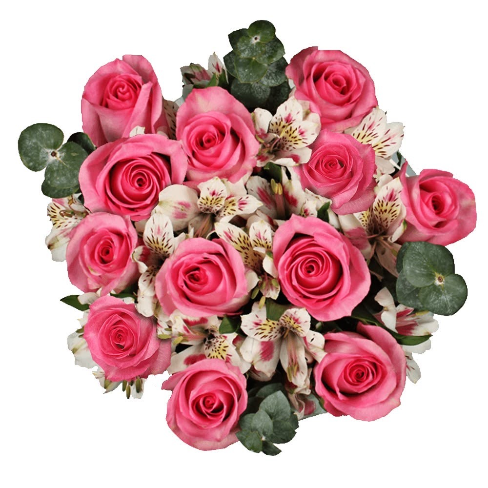Rose & Alstroemeria Charm